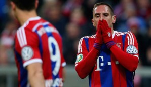 Die Verletzungen nehmen zu: Franck Ribery ist mittlerweile 32 Jahre alt