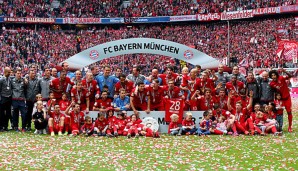 Die Bayern könnten diese Saison zum vierten Mal am Stück Meister werden