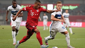 Douglas Costa (M.) konnte in der Vorbereitung des FC Bayern überzeugen