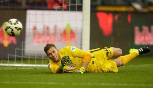 Felix Wiedwald kam für die kommende Saison von Eintracht Frankfurt
