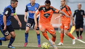 Jordan Ayew erzielte letzte Saison 12 Tore für Lorient