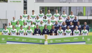 Mit diesem Kader startet der VfL Wolfsburg als Bayern-Jäger Nummer eins in die neue Saison