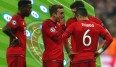 Alaba, Götze, Lewandowski und Thiago halten Kriegsrat im CL-Spiel gegen Zagreb