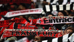 Die Fans von Eintracht Frankfurt fielen schon öfters auf
