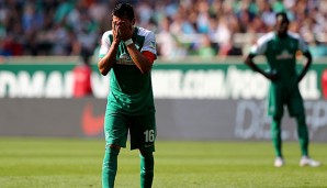 Bitter für Werder: Zlatko Junuzovic war zuletzt in starker Form