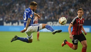 Schalkes Caicara (r.) glaubt auch gegen die Bayern an sein Team