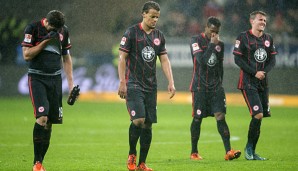 Eintracht Frankfurt ist seit vier Spielen sieglos