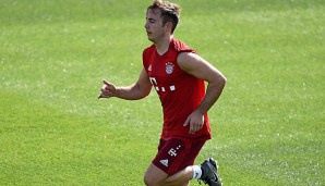Mario Götze befindet sich derzeit mit den Bayern im Trainingslager