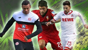 Karim Onisiwo, Artem Kravets und Filip Mladenovic mischen in der Rückrunde die Bundesliga auf