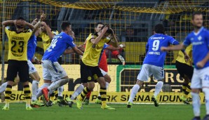 Darmstadt ging den Borussen aus Dortmund im Hinspiel gehörig auf die Nerven