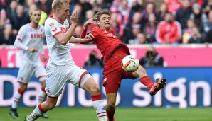 In der Hinrunde gewannen die Bayern 4:0 gegen 1. FC Köln