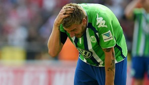 Niklas Bendtner vom VfL Wolfsburg wurde vom Trainingsbetrieb freigestellt