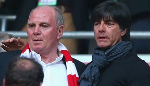 Uli Hoeneß war am Mittwoch gegen Mainz nach seiner Freilassung wieder auf der Tribüne des FC Bayern