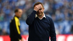 Andre Breitenreiter hat beim FC Schalke einen schweren Stand als Coach