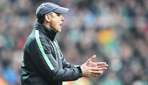 Viktor Skripnik steht mit dem SV Werder Bremen tief im Tabellenkeller