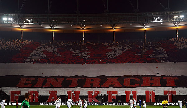 Die Fans von Eintracht Frankfurt dürfen sich rund um das Spiel nicht in der Darmstädter Innenstadt aufhalten