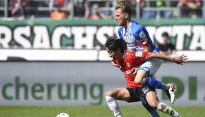Eugen Polanski schoss in dieser Saison ein Tor für Hoffenheim