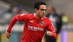 Manuel Schmiedebach stieg in dieser Saison mit Hannover ab