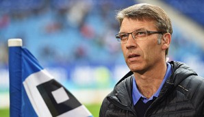 Peter Knäbel zeigte sich enttäuscht von der Trennung vom Hamburger SV