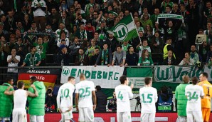 Meistens sind die Fans des VfL Wolfsburg friedlich und unterstützen ihre Mannschaft