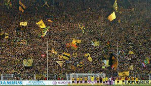Die Dortmunder haben das größte Stadion in Deutschland