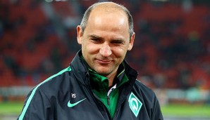 Viktor Skripnik rettete sich mit Werder Bremen am letzten Spieltag vor der Relegation