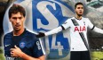 Benjamin Stambouli (l.) und Nabil Bentaleb sind die neuen beim FC Schalke 04