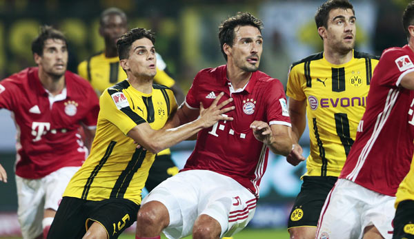 Dortmund gegen Bayern - der erste Titel der Saison ging an den Rekordmeister