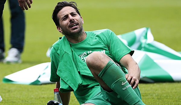 Claudio Pizarro erzielte in der abgelaufenen Saison 14 Treffer für Werder