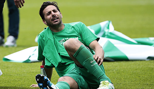 Bei Werder Bremen hofft man auf eine schnelle Rückkehr von Claudio Pizarro