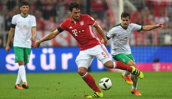 Mats Hummels stand insgesamt zum zweiten Mal für den FC Bayern in einem BL-Spiel auf dem Platz