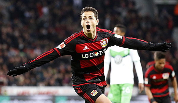 Javier Hernandez wechselte im vergangenen Sommer von Manchester United nach Leverkusen
