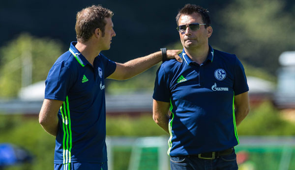 Christian Heidel und Markus Weinzierl sollen wieder Ruhe in das Schalker Umfeld bekommen