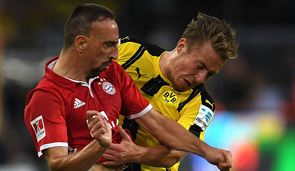 Franck Ribery sorgte mit seiner Aktion gegen Felix Passlack für negative Schlagzeilen