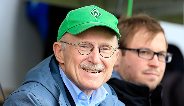 Willi Lemke war seit 1981 bei Bremen tätig