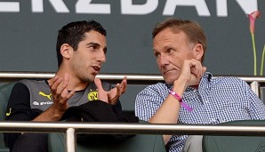 Hans-Joachim Watzke dachte, Henrikh Mkhitaryan würde in Dortmund verlängern