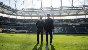 Niko Kovac und Bruno Hübner sind das starke Duo bei der SGE