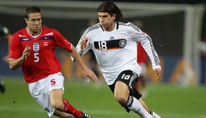 Mario Gomez gab bei der EM 2008 keine glückliche Figur ab