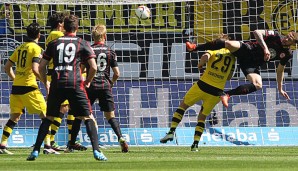 Eintracht Frankfurt ärgerte den BVB in der abgelaufenen Saison