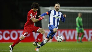 Vedad Ibisevic hat seinen Vertrag bei Hertha BSC verlängert