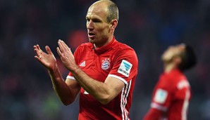 Arjen Robben und der FC Bayern wollen Herbstmeister werden
