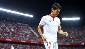 Hiroshi Kiyotake kommt beim FC Sevilla auf wenig Einsatzzeiten