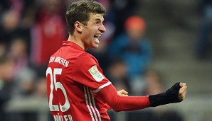 Thomas Müller hat gegen Wolfsburg endlich wieder getroffen