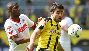 Der 1. FC Köln hinkt nur zwei Punkte hinter Borussia Dortmund her