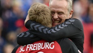 Christian Streich spielt mit dem SC Freiburg gegen den FC Bayern