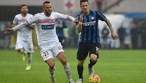 Stevan Jovetic konnte sich auch bei Inter Mailand nicht durchsetzen