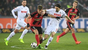 Neven Subotic feierte beim SC Freiburg sein Startelfdebüt für den 1. FC Köln