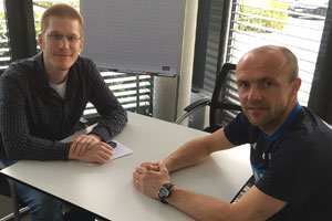 SPOX-Redakteur Jochen Tittmar traf Alfred Schreuder am Hoffenheimer Trainingsgelände in Zuzenhausen