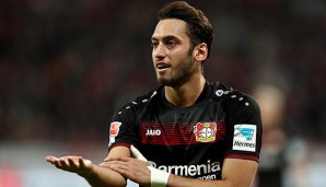 Hakan Calhanoglu verlässt Bayer Leverkusen womöglich im Sommer