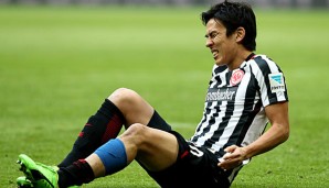 Makoto Hasebe verletzte sich gegen Bayern am rechten Knie